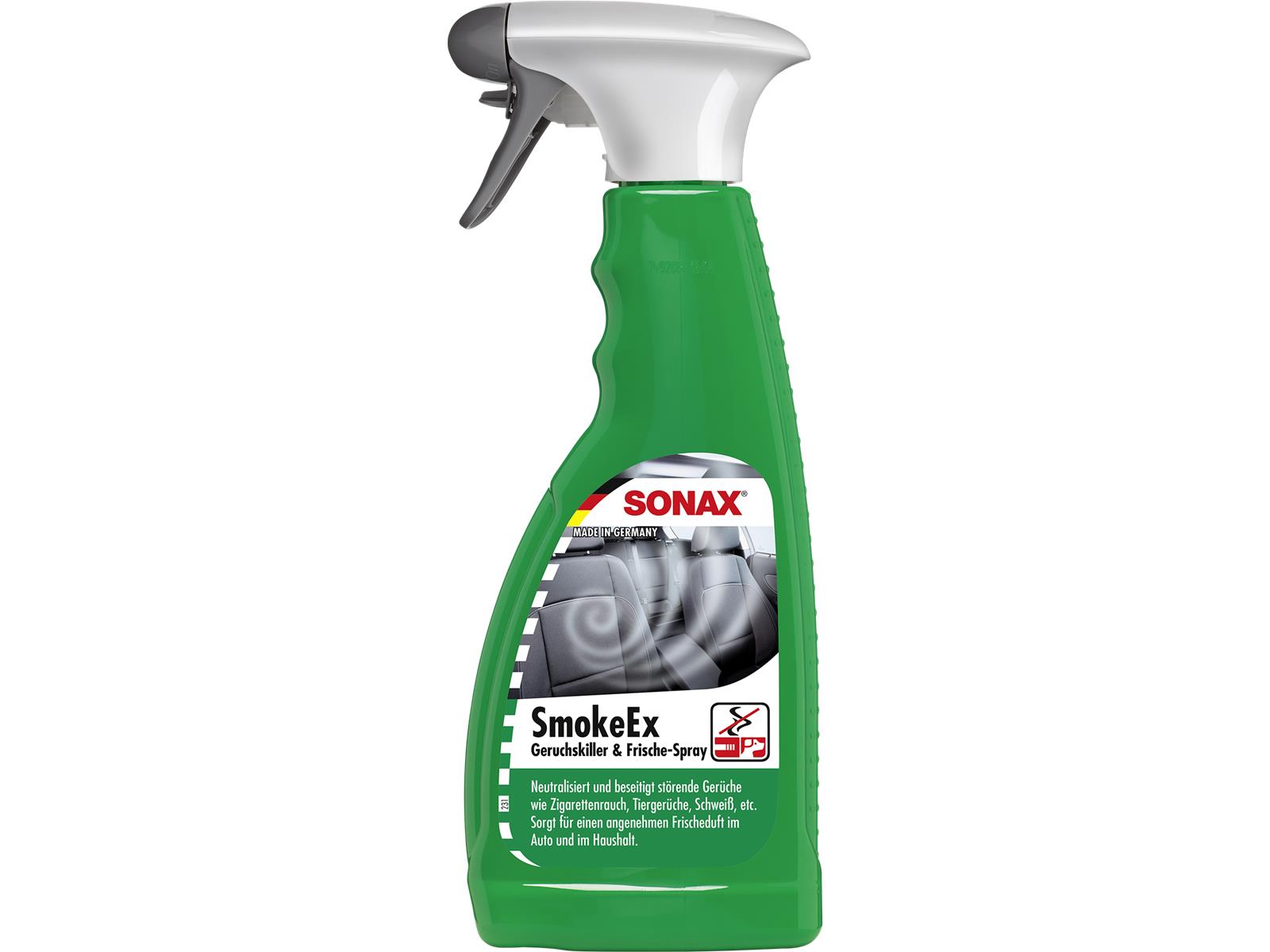 SONAX 02922410 SmokeEx Geruchskiller & Frische-Spray 500 ml