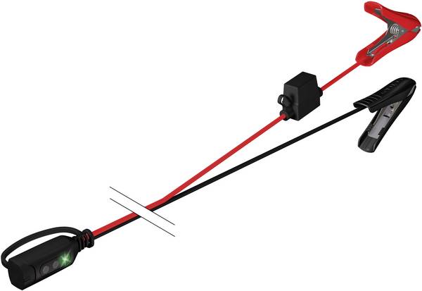 Ladezustandanzeige-Kabel Kle mit 1000mm Kabel / 15A Sicherung 56-384