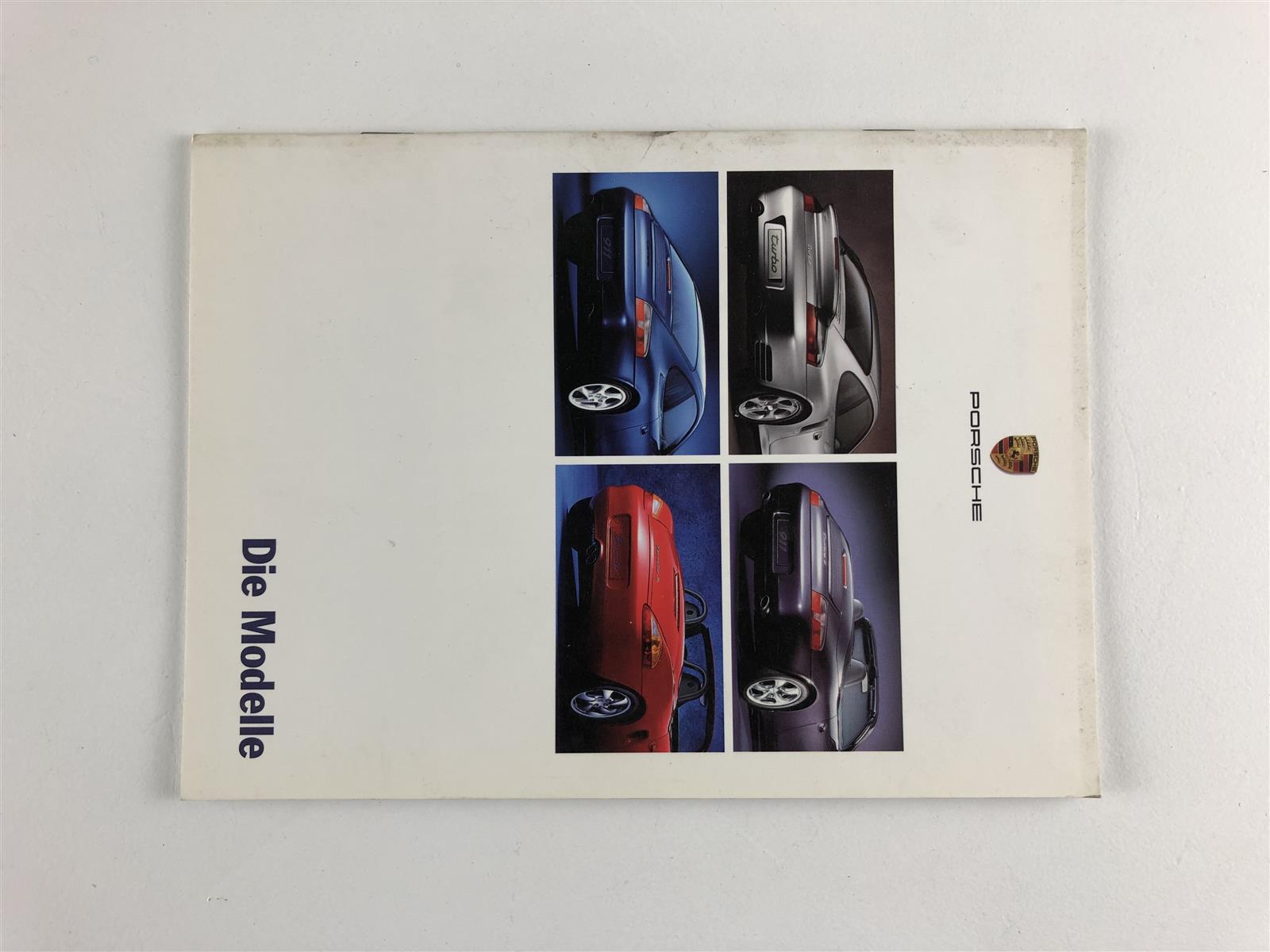 Porsche - Die Modelle Prospekt