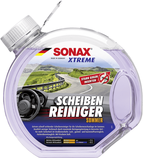 SONAX 02724000 XTREME ScheibenReiniger Sommer gebrauchsfertig 3 l