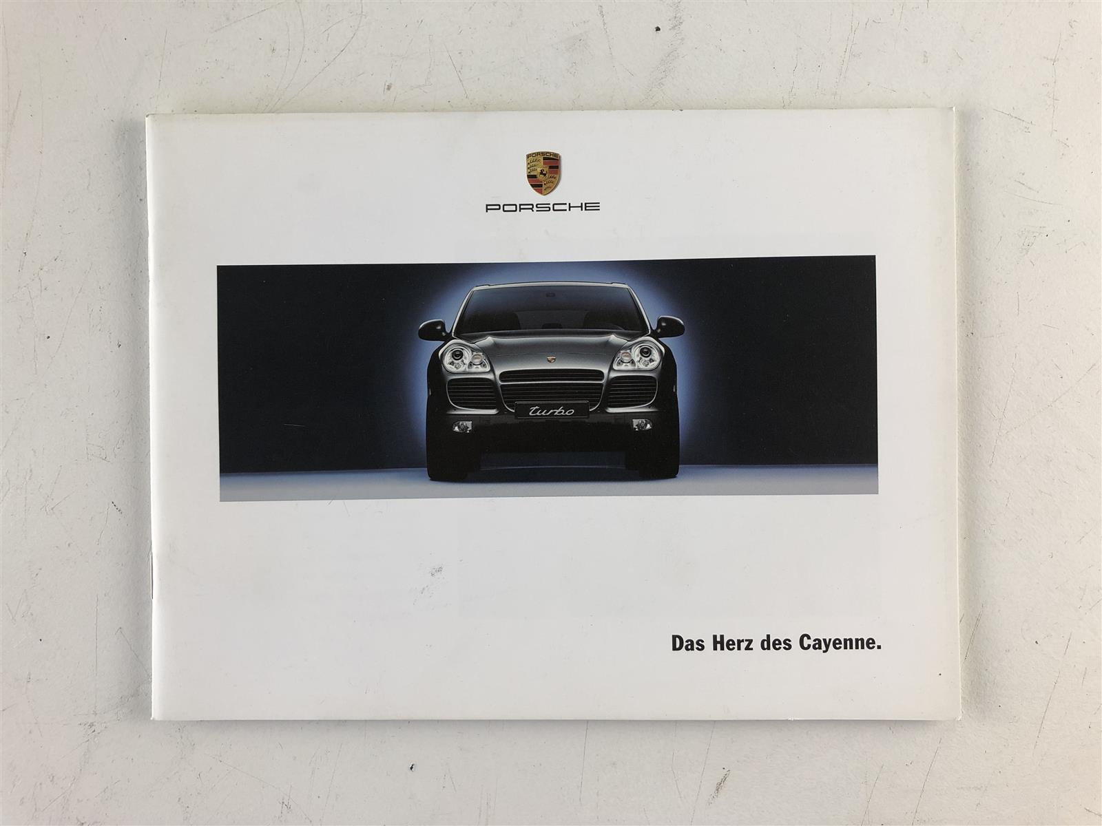 Porsche - Das Herz des Cayenne Prospekt